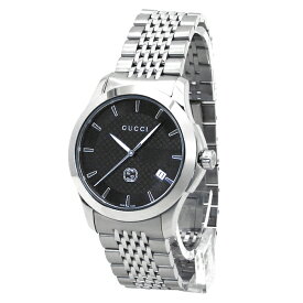 グッチ GUCCI 時計 ウォッチ メンズ Gタイムレス G-TIMELESS YA1264106 ブラック文字盤 腕時計 ラウンドケース 3針 アナログ