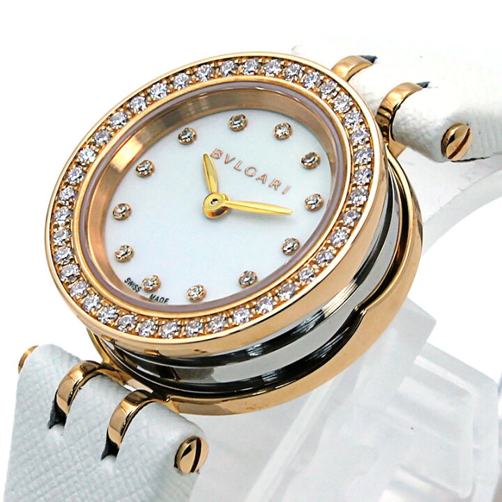 ブルガリ☆BVLGARI12P+ダイヤベゼル☆ダイヤ鑑定書つきウォッチ 