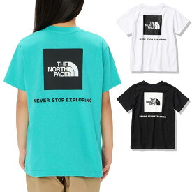 ノースフェイス THE NORTH FACE ショートスリーブバックスクエアロゴティー S/S Back Square Logo Tee 半袖Tシャツ NTJ32333 キッズ 国内正規品