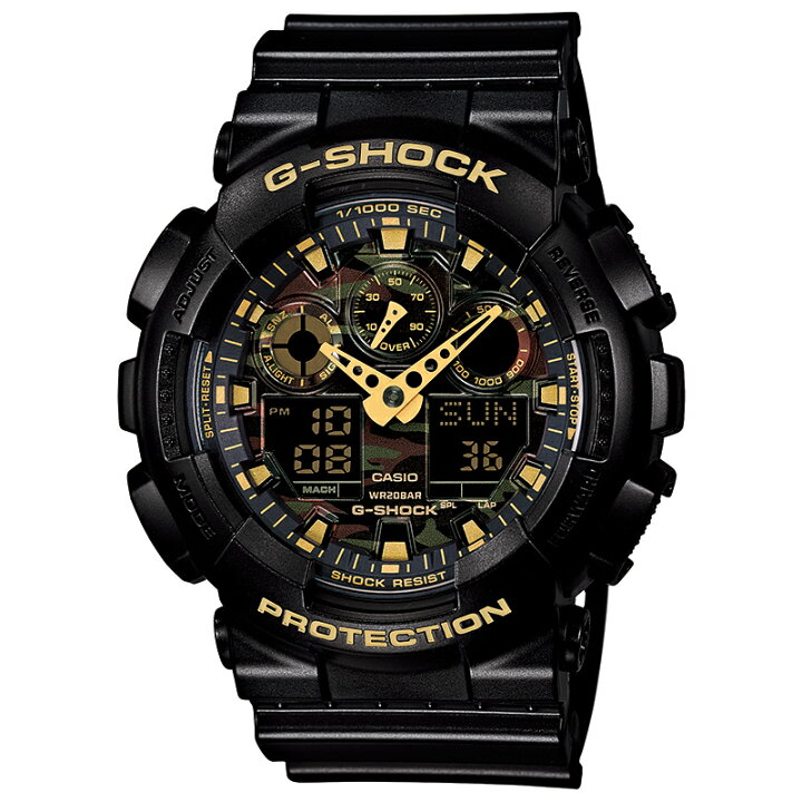 楽天市場】カシオ CASIO G-SHOCK ANALOG-DIGITAL GA-100 SERIES 時計 