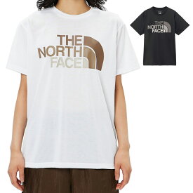 ノースフェイス THE NORTH FACE ショートスリーブカラフルロゴティー S/S Colorful Logo Tee 半袖Tシャツ NTW32449 レディース 国内正規品 リサイクルポリエステル グラデーション調 ロゴグラフィック 速乾 薄手 カジュアル クルーネック