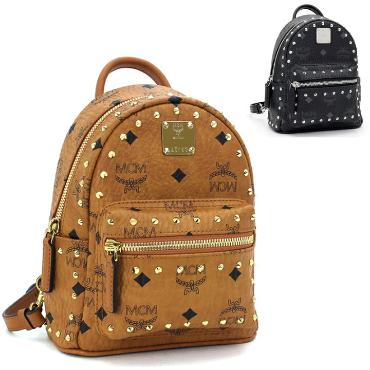 楽天市場】MCM リュック バックパック レディース 総柄 PVC 全2色 ミニ 