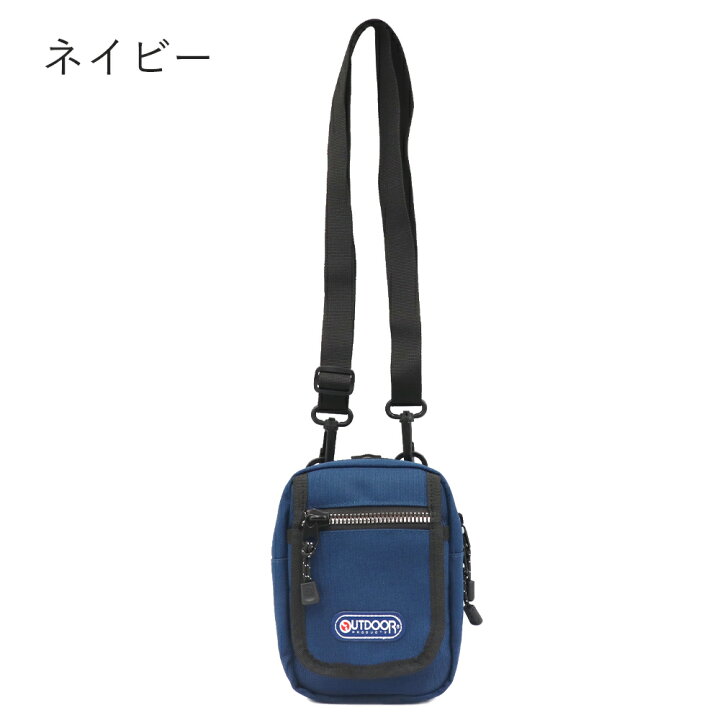 新品タグ付き☆MUVEIL×OUTDOOR ミニショルダーバッグ ネイビー 楽天 