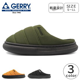 GERRY メンズ サンダル サボサンダル クロッグサンダル スリッポン 防寒 軽量 アウトドア キャンプ ジェリー GR-6572 紳士 靴