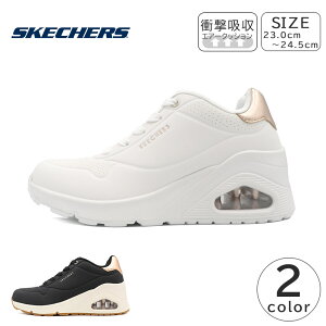SKECHERS fB[X Xj[J[  EFbW\[ GA[NbV XPb`[Y UNO WEDGE-HI STEPS Em EFbW nC XebvX 177520 wl C