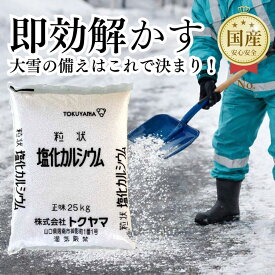 塩化カルシウム 凍結防止剤 融雪剤 国産 25kg 雪道 塩カル 凍結 防止 大雪 スリップ防止 冬 雪 寒波 防塵 道路 駐車場 玄関 歩道 公園 通学路 運動会 テニスコート グランド 校庭 施設管理 公共 除湿剤 粒状 業務用 法人 業者