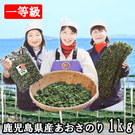 【グラム単価最安値挑戦！】あおさ海苔1kg　有明産　【沖縄・離島別途2,000円】※【全国送料無料／のり／…