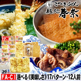 冷凍うどん 讃岐うどん 12人前 直送便選べる 美味しい 具材 17パターン 送料無料 お試し さぬきうどん お取り寄せグルメ かき揚げ きつね 肉うどん のし 心ばかり 御礼 内祝 誕生日 食品備蓄 差入れ あす楽