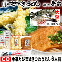 お中元 夏ギフト 夏の贈りもの 夏の美味 ご挨拶 讃岐うどん 冷凍うどん さぬきうどん えび天 きつね 6人前【CO】送料無料 お試し お取り寄せグルメ ギフト のし 心ばかり 御礼 内祝 お誕生日 プレゼント お慶び 結婚祝 お見舞 粗品 食品備蓄 差し入れ あす楽
