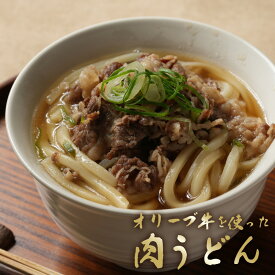 冷凍うどん 「オリーブ牛をたっぷり使った肉うどん 4食/6食/8食/10食/20食 」 送料無料 [ 冷凍讃岐うどん さぬきうどん 讃岐うどん 肉うどん 肉屋のこだわりうどん オリーブ牛 香川 食品 ]