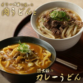 冷凍うどん 「肉屋の冷凍うどんセット（讃玄豚のカレーうどん＆オリーブ牛を使った肉うどん 6食/20食 」 送料無料 [ 冷凍讃岐うどん さぬきうどん 讃岐うどん カレーうどん 肉うどん 讃玄豚 オリーブ牛 肉屋のこだわりうどん 香川 食品 ]