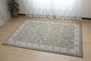 ���O �J�[�y�b�g 200×250cm �O���[���F �E�B���g���D �E�[��100�� �����` �W���E�^�� HARISU