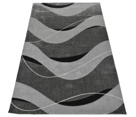 ラグ 絨毯 カーペット 200×250cm グレー色 モダンデザイン ウィルトン製 長方形 PARUMA
