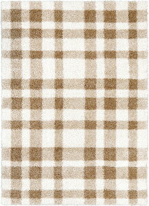 �O�~ ���O �J�[�y�b�g 133×195cm BE�F �����` �V���v���`�F�b�N�� �z�b�g�J�[�y�b�gOK FURU-