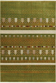 ラグ カーペット 絨毯 200×250cm グリーン色 長方形 ウィルトン織 ホットカーペットOK KARERU