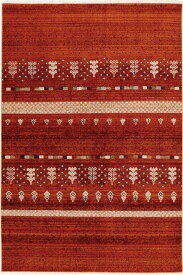 ラグ カーペット 絨毯 200×250cm オレンジ色 長方形 ウィルトン織 ホットカーペットOK KARERU