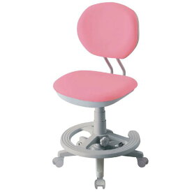 コイズミ ジャストフィットチェア 回転学習デスクチェア 布張り JustFit Chair ピンク色 CDY-371 PK