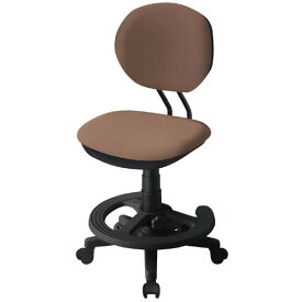 コイズミ ジャストフィットチェア 回転学習デスクチェア 布張り JustFit Chair ブラウン色 CDY-374 BK BR