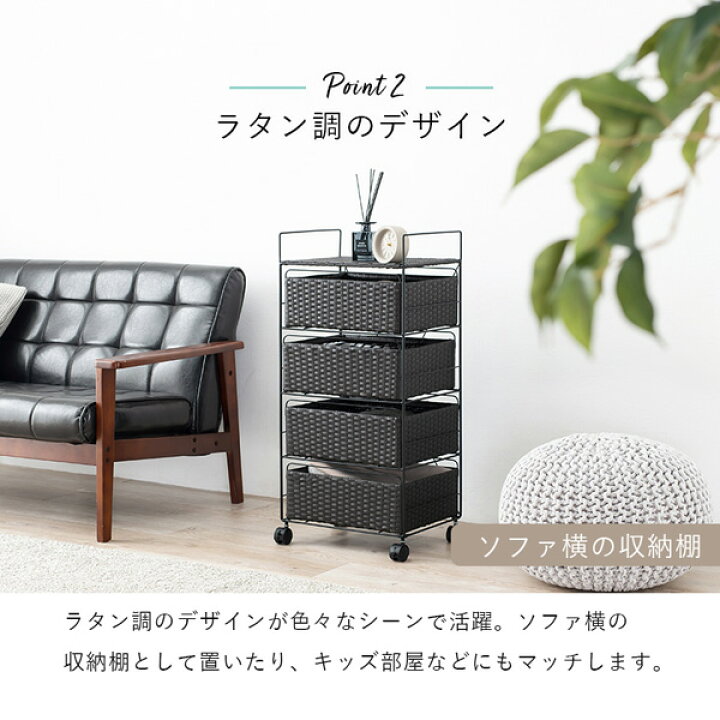 楽天市場】ランドリーボックス チェスト 40センチ幅 DBR色 アイアン 