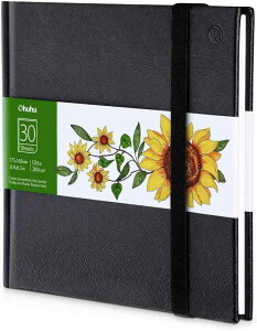 Ohuhu �X�P�b�`�u�b�N ���� 200gsm 175mm×165mm �}�[�J�[�p��p�� �~�V���ڕt�� �~�j�T�C�Y �F���M/�����}�[�J�[/�A���R�[���}�[�J�[/�C���X�g�}�[�J�[/���ʖѕM�ȂǂɓK�p �X�P�b�` ������ ����
