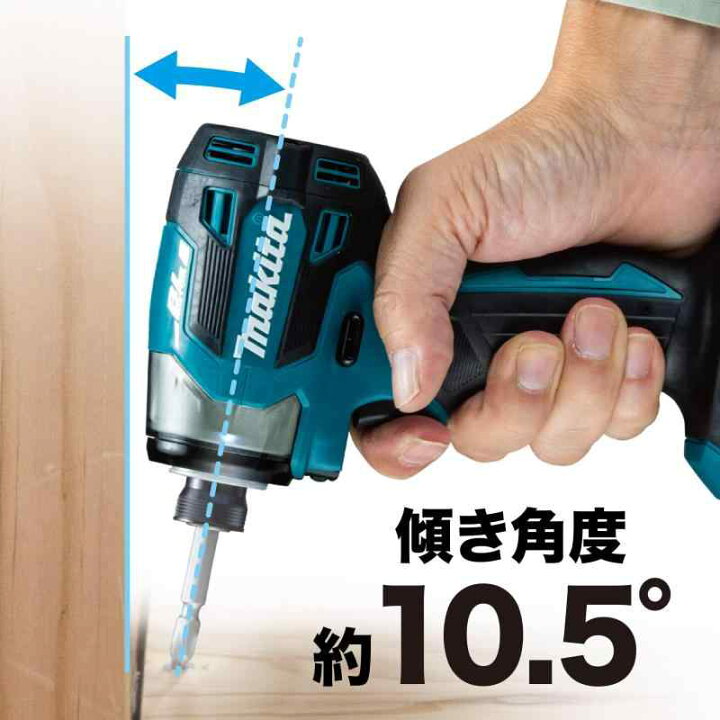 楽天市場】マキタ(Makita) 充電式インパクトドライバ（黒） 18V6Ah 