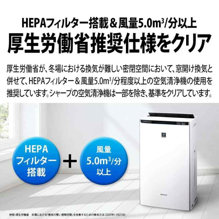 楽天市場】シャープ 加湿 空気清浄機 プラズマクラスター NEXT(50000 