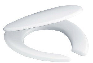 SANEI(サンエイ) 普通便座 前割便座 小サイズ 取り付け工具付き ホワイト PW902-S-W