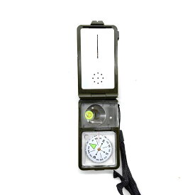 コンパス 方位磁石 方位計 10in1 温度計 湿度計 LED ライト 多機能 アウトドア 防災 登山 キャンプ 携帯 ホイッスル 笛付き 火起こし メンズ レディース 子供 大人用 サバイバル 防災グッズ 軽量 コンパクト 携帯便利 春 夏 秋 冬 送