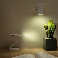 ＼P最大47.5倍！全店舗！／LEDミニ充電ポータブル読書灯、折りたたみ式デスクトップ作業と学習灯、クリッ…
