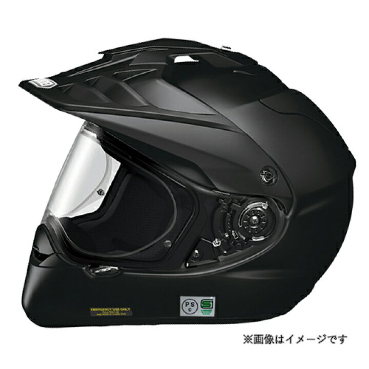 楽天市場】SHOEI バイク用 ヘルメット HORNET-ADV-black(ホーネット  