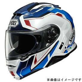 ショウエイ ネオテックツーリスペクト TC-10 ブルー/レッド　 SHOEI NEOTEC2 RESPECT TC10 BLUE／RED バイク用 ヘルメット L(59-60cm)