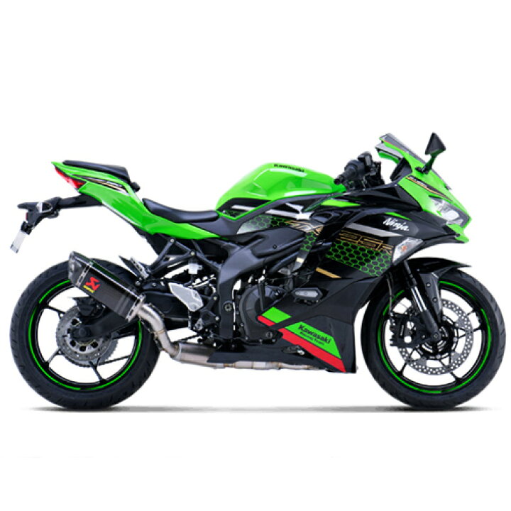 楽天市場】AKRAPOVIC レーシングライン カーボン JMCA NINJA ZX-25R 