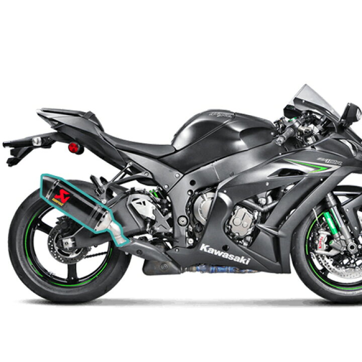楽天市場】AKRAPOVIC スリップオンライン カーボン JMCA ZX-10R／SE 16 