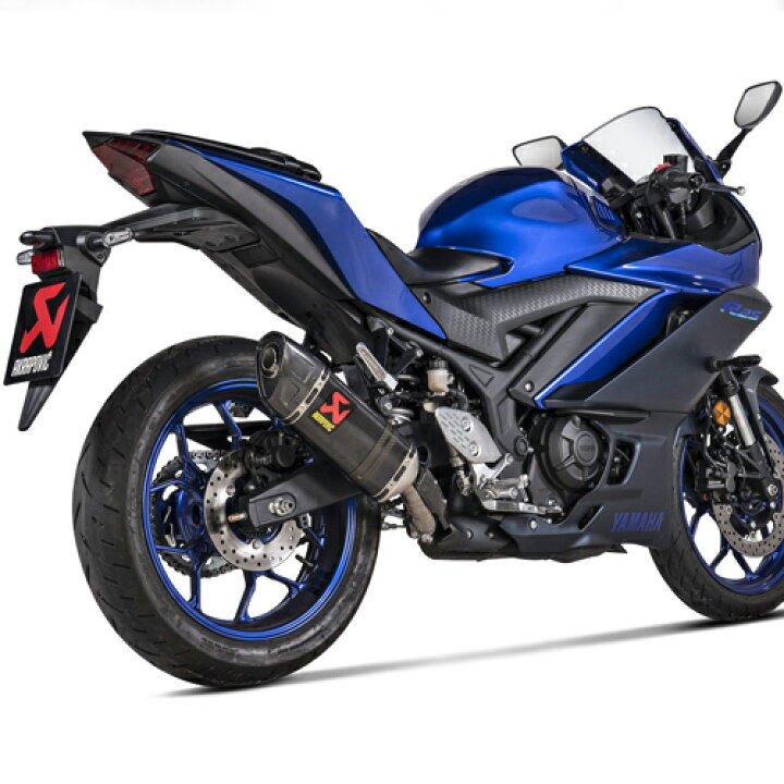 楽天市場】AKRAPOVIC スリップオンライン カーボン JMCA YZF-R25／MT25 