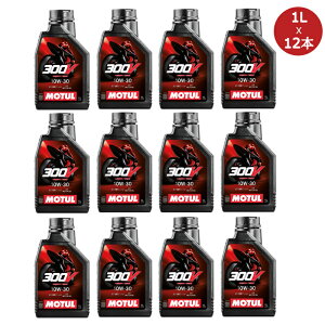[Ki]MOTUL 300V ROAD RACING 10W30 t@Ng[C@[h[VO 4st2փ[h[X@GWIC 1L x12{