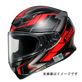 SHOEI Z-8 PROLOGUE【ゼットエイト プロローグ】バイク用　ヘルメット　ブラック/レッド(TC-1) L(59cm) XL(61cm)