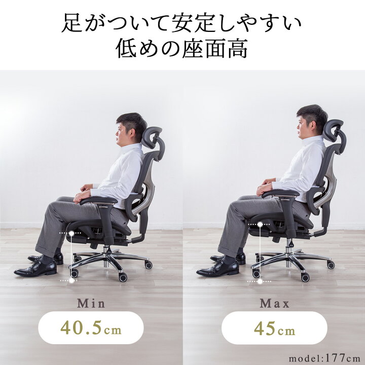 楽天市場】【楽天1位受賞】高耐荷重 オフィスチェア 多機能チェア 