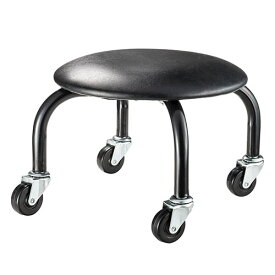 低作業イス 工場・自転車・バイク・自動車・メンテナンス 腰痛対策 耐荷重100kg 低作業椅子 チェア
