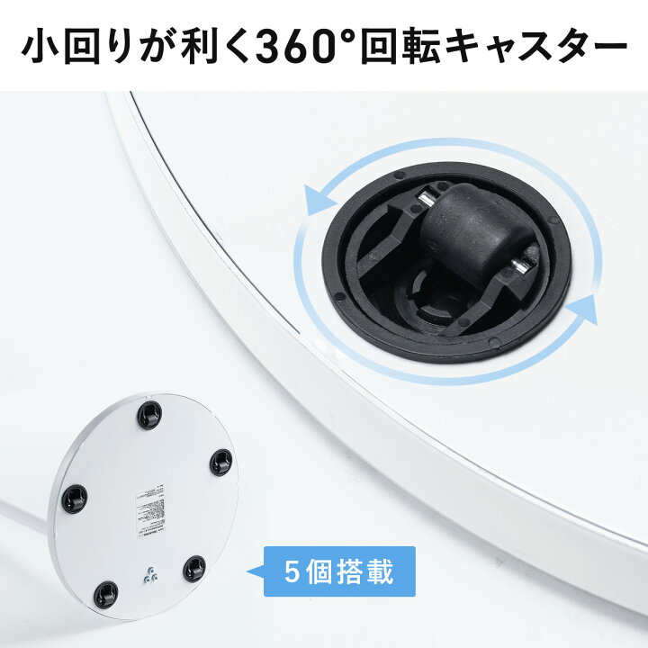 楽天市場】モニタースタンド キャスター付き 床置き 移動式モニター