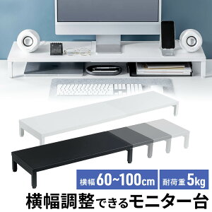 �y�y�V1�ʎ�܁z���j�^�[�� ����� ��60�`100cm ���s25cm ����10cm ���j�^�[�����[ �ω׏d5kg �X�`�[���� ��� ���ド�b�N ���j�^�[�X�^���h �t�����j�^�[�� �f���A���f�B�v���C 2�� �p�\�R���� 