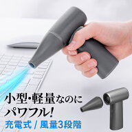 【楽天1位受賞】エアダスター 電動 充電式 PC 掃除 洗車 強力 TypeC充電 小型 ブロワー エアーダスター …