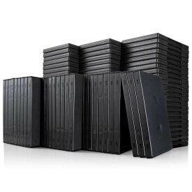 【楽天1位受賞】DVDケース トールケース 4枚収納×100枚セット 収納ケース メディアケース