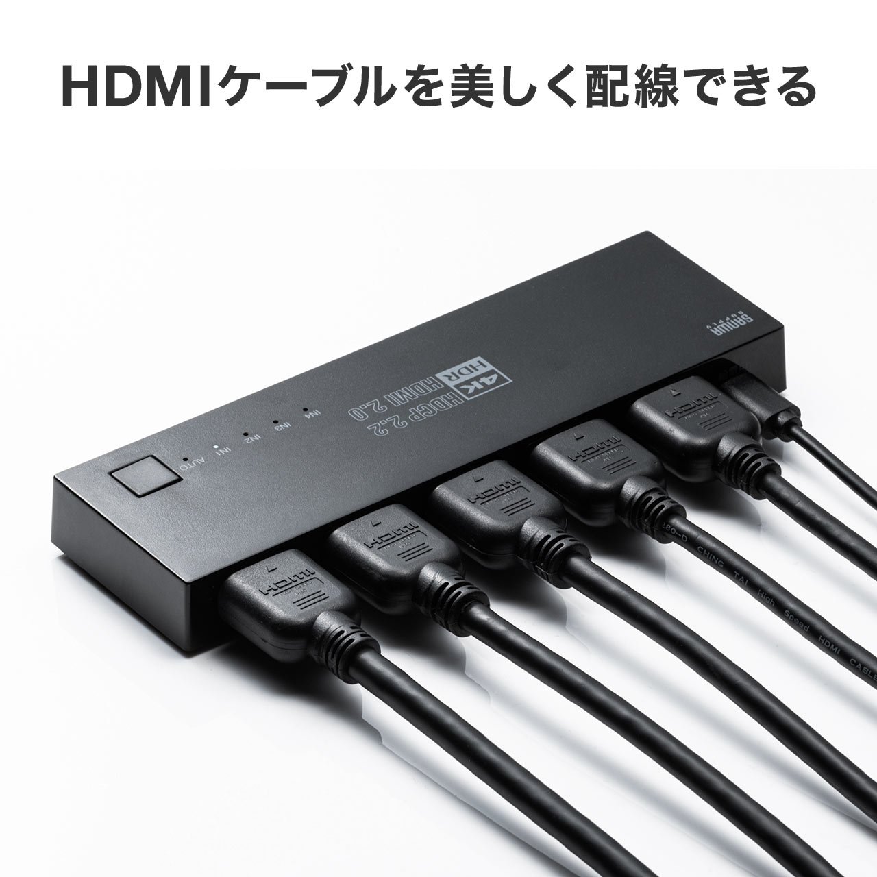 楽天市場】【4/5限定！抽選で100％ポイント還元 】HDMI 切替器 4K 60Hz