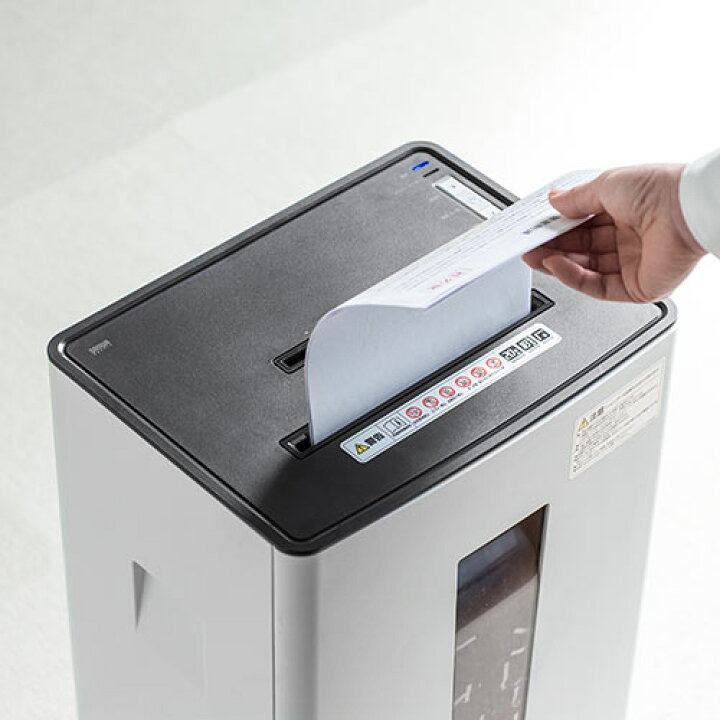 楽天市場】シュレッダー 電動 クロスカット 業務用 家庭用 20分連続 
