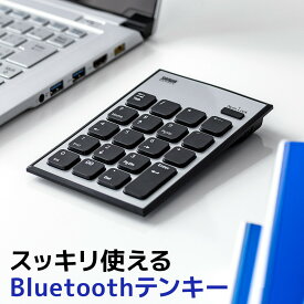 【楽天1位受賞】Bluetoothテンキー Bluetooth 無線 モバイル 持ち運び 薄型 小型 パンタグラフ アイソレーション 電池式 USBテンキー テンキーボード ワイヤレス bluetooth