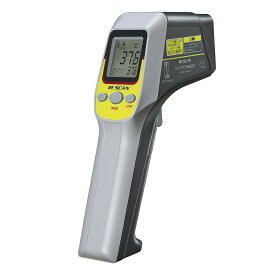 放射温度計（非接触温度計・放射率設定・連続測定可能・レーザーマーカー付き）