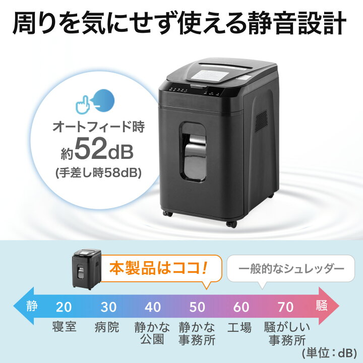 楽天市場】【楽天1位受賞】シュレッダー オートフィード 業務用 置く 