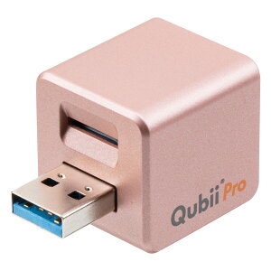 Qubii Pro USB Type-A L[r[v iPhone iPad X}zΉ [dȂ obNAbv ] ʐ^ۑ obNAbv f[^ۑ makter