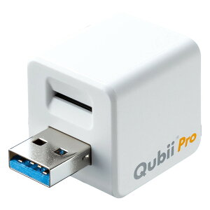 Qubii Pro USB Type-A L[r[v iPhone iPad X}zΉ [dȂ obNAbv ] ʐ^ۑ obNAbv f[^ۑ makter