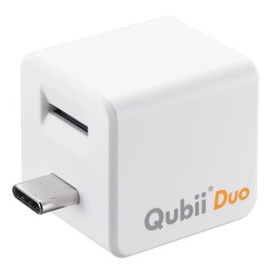 Qubii Duo USB Type-C L[r[fI ^CvC USB-C iPhone iPad Android AhCh X}zΉ [dȂ obNAbv ʐ^ۑ obNAbv f[^ۑ makter